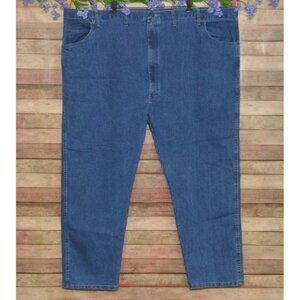 Wrangler Rugged Wear Men's Denim Straight Leg Blue Jeans Big & Tall 56X30